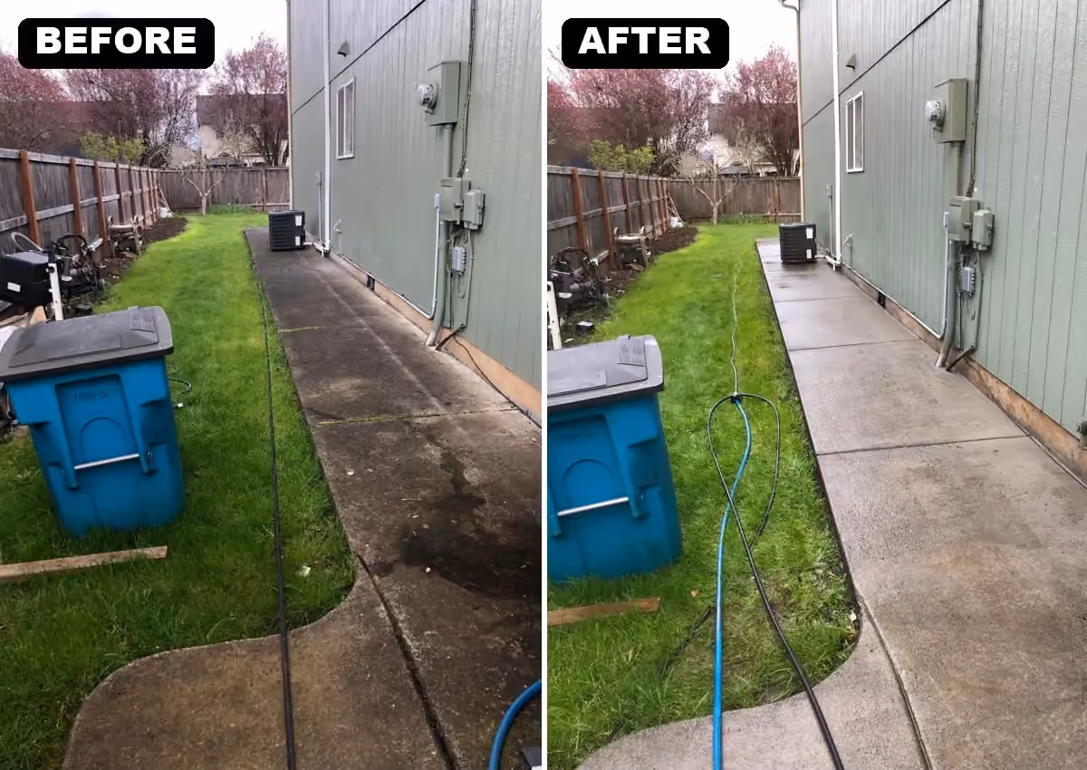The path around the home — Cascade Armor job photo